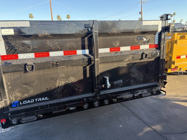 16x83 Gooseneck, Tandem Axle, 14 GVWR, Low-Pro Dump, 36" Sides