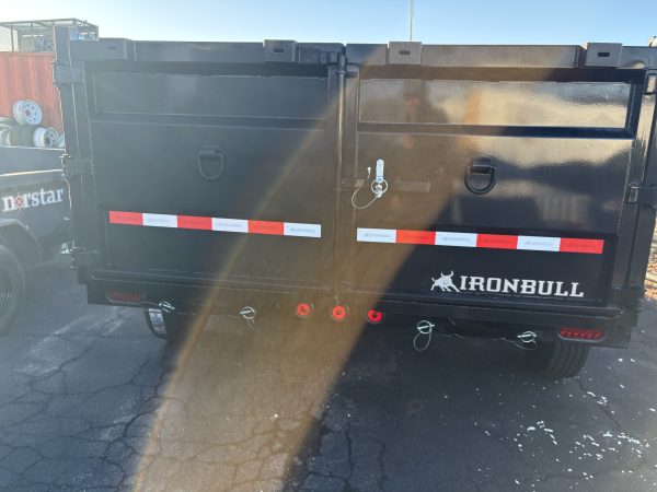 14x83 IronBull Tandem Axle Dump, 15K GVWR, 36" Sides
