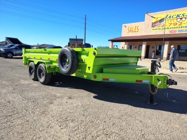16x83 Ironbull Tandem Axle Dump, 15K GVWR, 24" Sides