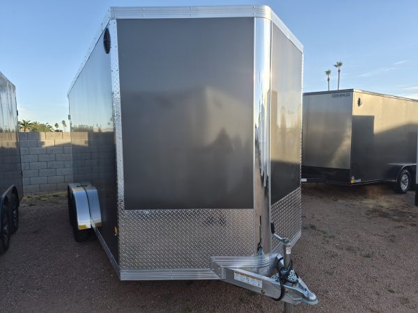 16x7.4 All Aluminum NXT Car Hauler, 7K GVWR, Side Door, Ramp Door