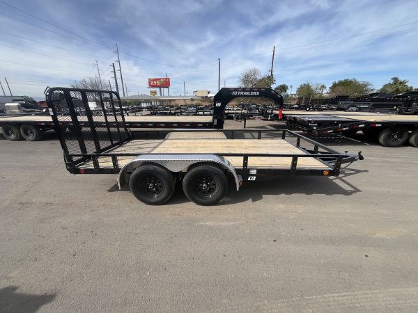 14x83 Tandem Axle, 7K GVWR, Channel Utility