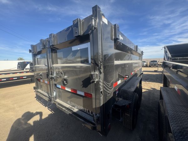 14x83 IronBull Tandem Axle Dump, 15K GVWR, 48" Sides, Solar Charger