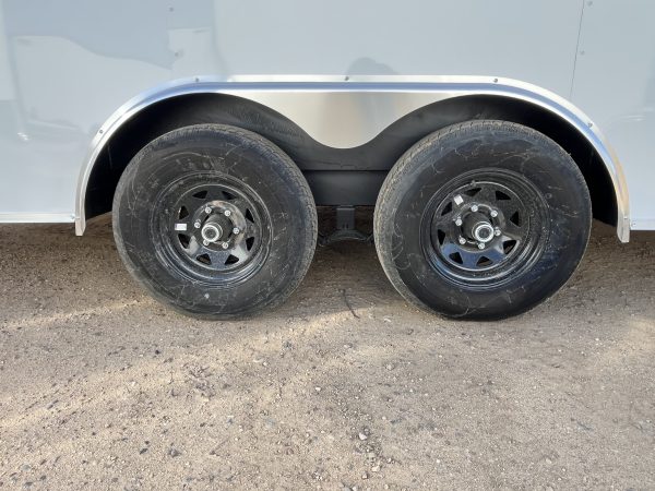 24x8.5 Indigo DLX Car Hauler, 10K GVWR, 6" Extra Height, Ramp Door