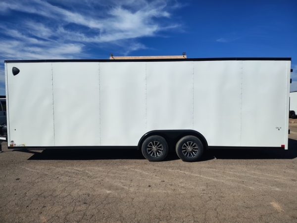 24x8.5 Indigo DLX Car Hauler, 10K GVWR, 6" Extra Height, Ramp Door