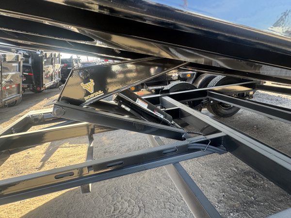 14x83 IronBull Tandem Axle Dump, 15K GVWR, 48" Sides, Solar Charger