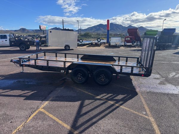 16x77" Tandem Axle, 7K GVWR, Channel Utility, ATV