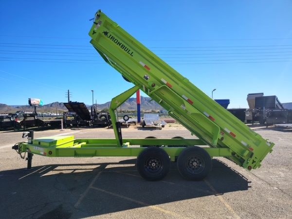 14x83 Ironbull Tandem Axle Dump, 15K GVWR, 24" Sides