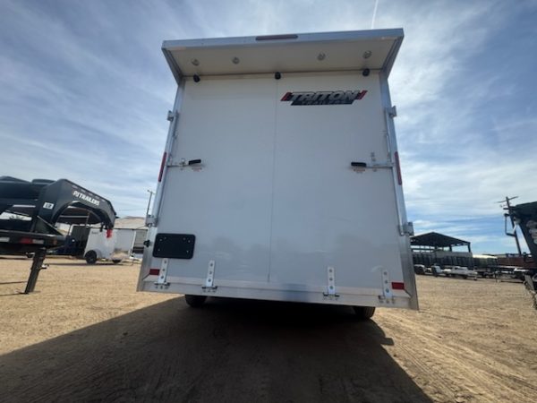 16x7.4 All Aluminum NXT Car Hauler, 7K GVWR, Side Door, Ramp Door