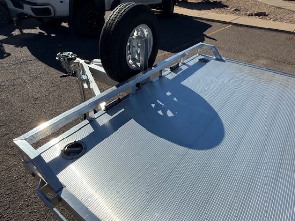 28x102 All Aluminum Wide Body, 10K GVWR, Heavy Tandem Axle, Electric Brake, Drive-Over-Fenders, Ramps, RTD (WB28H-TA-EL-DOF-R-RR-RTD)
