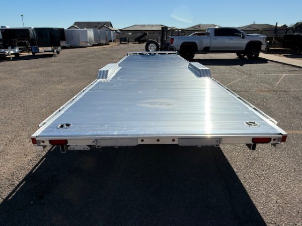 28x102 All Aluminum Wide Body, 10K GVWR, Heavy Tandem Axle, Electric Brake, Drive-Over-Fenders, Ramps, RTD (WB28H-TA-EL-DOF-R-RR-RTD)