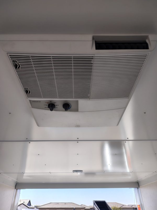 20x8.5 Jasper SE Car Hauler, 10K GVWR, Ramp Door, A/C, White Wall / Ceiling, RTP Floor