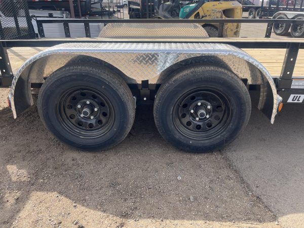 14x83 Tandem Axle, 7K GVWR, Channel Utility