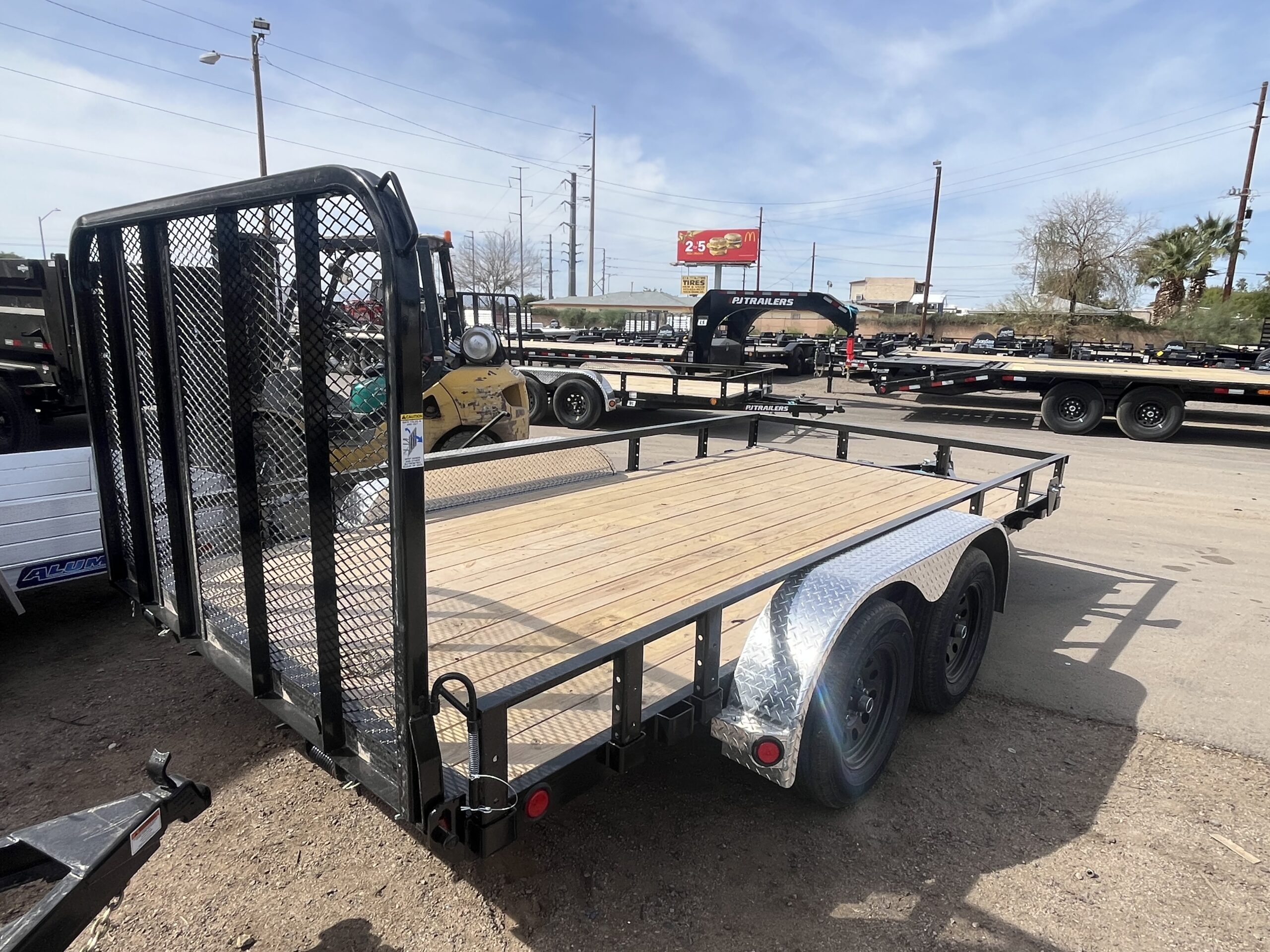 14x83 Tandem Axle, 7K GVWR, Channel Utility - Image 4