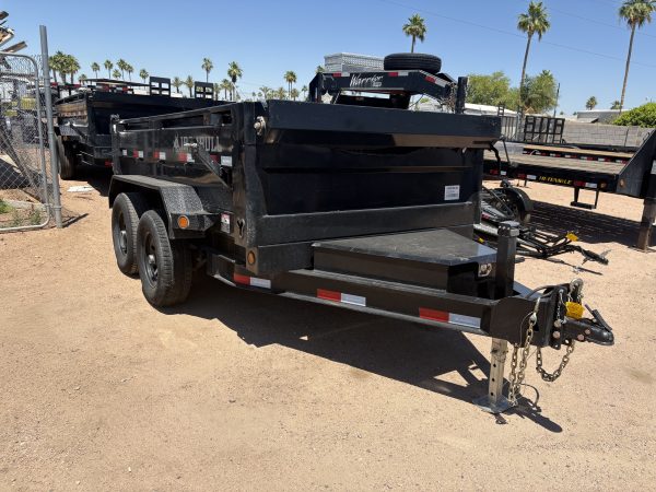 10x6 Ironbull Tandem Axle Dump, 10K GVWR , 24" Sides