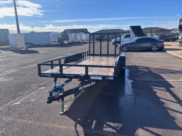16x77" Tandem Axle, 7K GVWR, Channel Utility, ATV