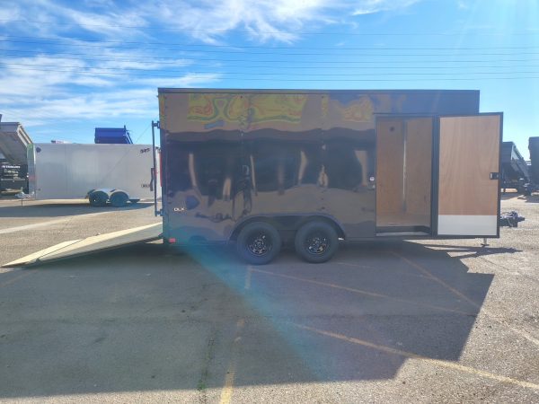 16x8.5 Indigo DLX, 7K GVWR, 6" Extra Height Ramp Door