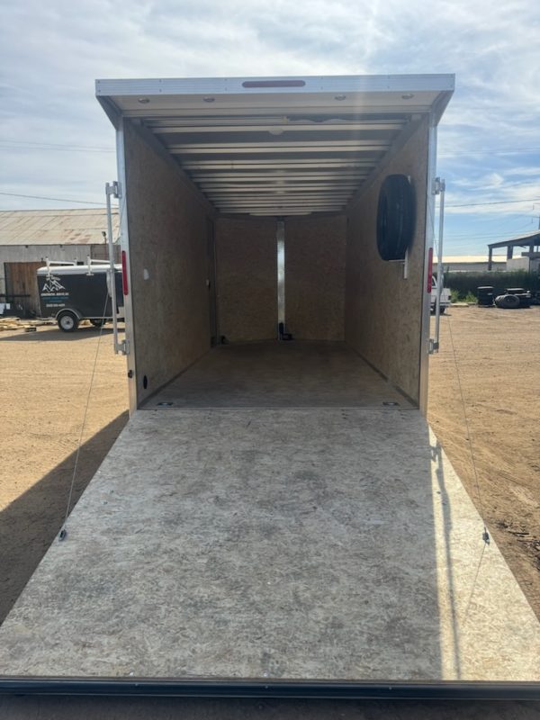 16x7.4 All Aluminum NXT Car Hauler, 7K GVWR, Side Door, Ramp Door