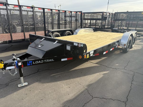 18x83 Tandem Axle, 7K GVWR, Carhauler, Slide in Ramps