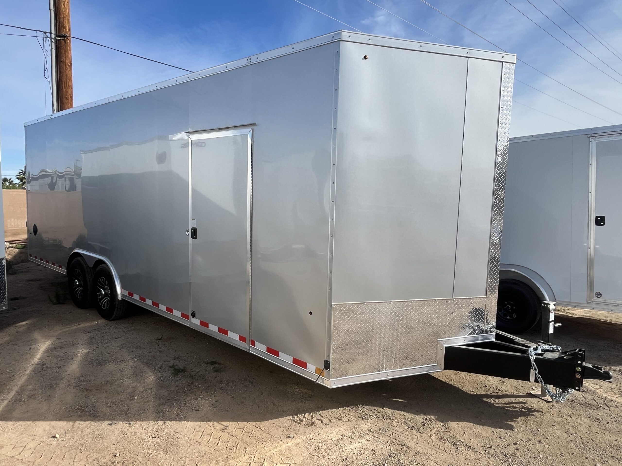 24x8.5 Jasper SE Car Hauler, 14K GVWR, Ramp Door, 6" Extra Height - Image 2