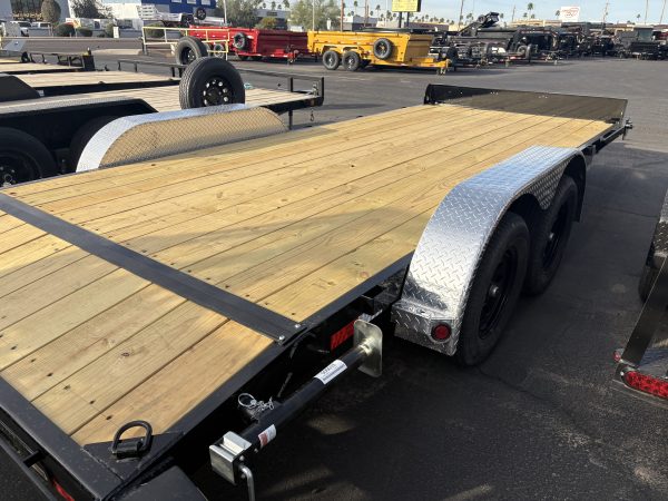18x83 Tandem Axle, 7K GVWR, Carhauler, Slide in Ramps