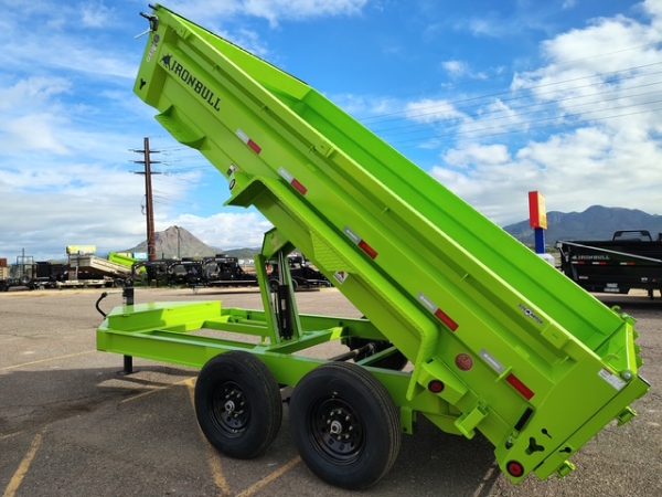 14x83 Ironbull Tandem Axle Dump, 15K GVWR, 24" Sides