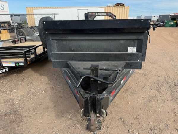 12X72 TANDEM AXLE DUMP, 14K GVWR, 14PLY, 24" SIDES