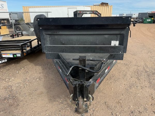 12X72 TANDEM AXLE DUMP, 24" SIDES