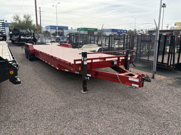 30x83 Tandem Axle, 16K GVWR, Carhauler, Slide in Ramps