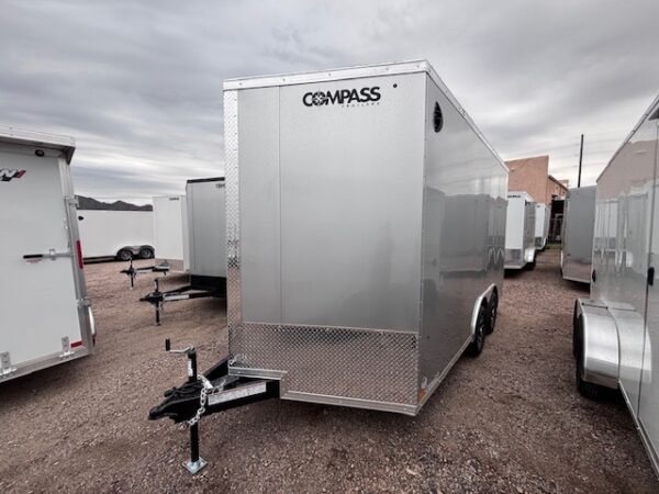14x8.5 Jasper SE FT, 7K GVWR, 6" Extra Height, D-Ring, Ramp Door