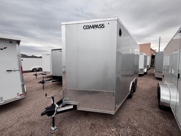14x8.5 Jasper SE FT, 7K GVWR, 6" Extra Height, D-Ring, Ramp Door