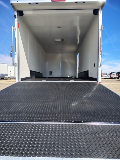 20x8.5 Jasper SE Car Hauler, 10K GVWR, Ramp Door, A/C, White Wall / Ceiling, RTP Floor - Image 8