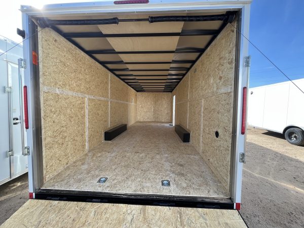 24x8.5 Indigo DLX Car Hauler, 10K GVWR, 6" Extra Height, Ramp Door