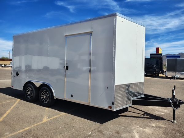 16x8.5 Jasper SE Car Hauler, 10K GVWR, Ramp Door