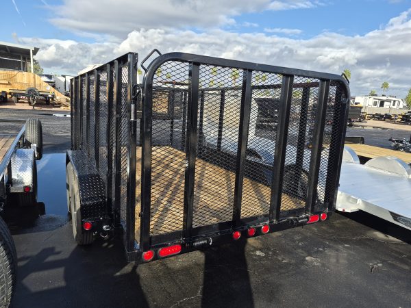 14x83 Tandem Axle, 7K GVWR, 4' Exp Sides, Channel Utility