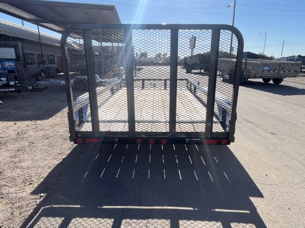 12x77 Tandem Axle, 7K GVWR, Channel Utility