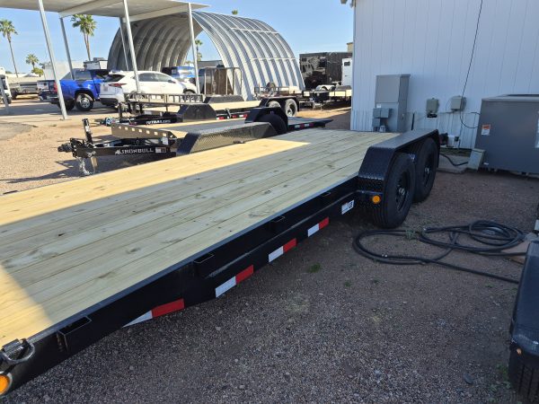 20x83"x5" Channel Tandem Axle, 10K GVWR, Equipment, Slide In Ramps