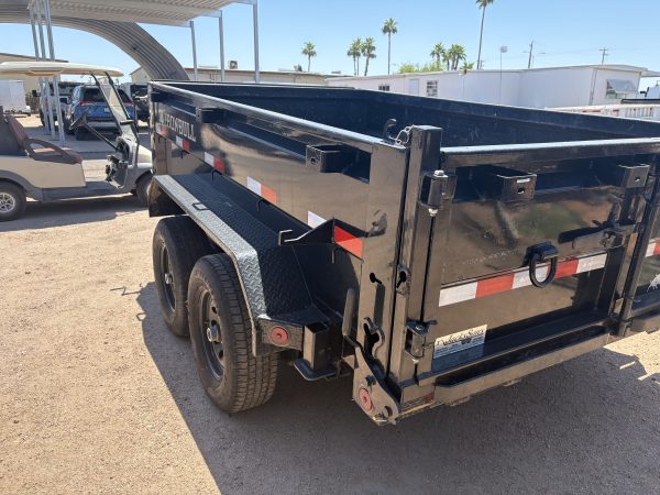 10x6 Ironbull Tandem Axle Dump, 10K GVWR , 24" Sides