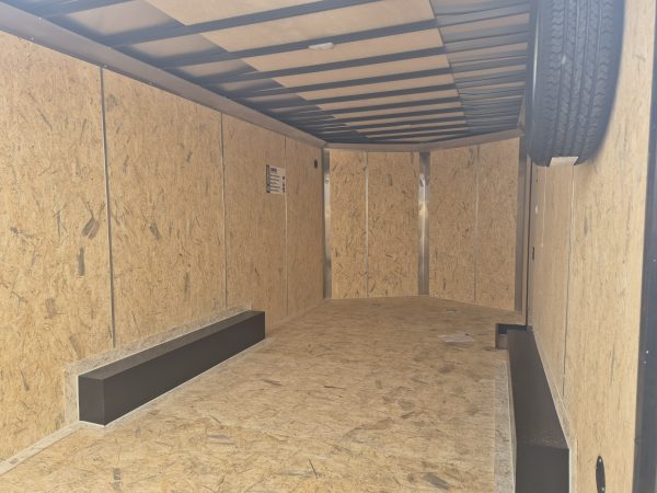 16x8.5 Jasper SE Car Hauler, 7K GVWR, Ramp Door