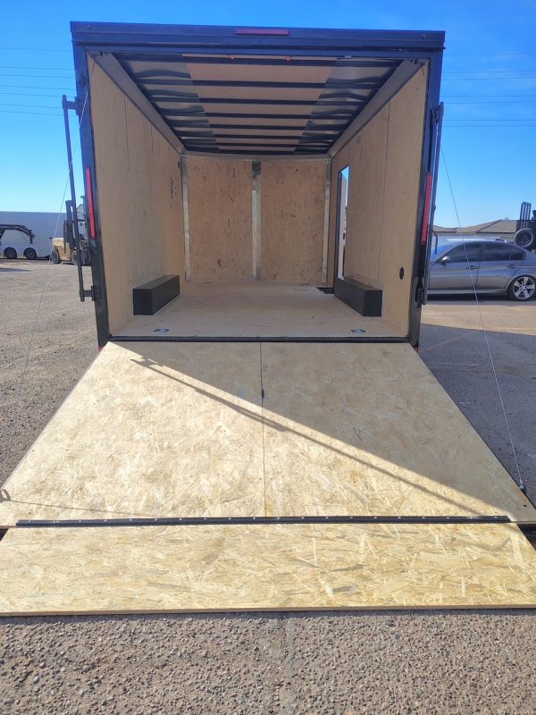 16x8.5 Indigo DLX, 7K GVWR, 6" Extra Height Ramp Door
