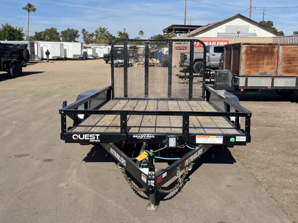 12x77 Tandem Axle, 7K GVWR, Channel Utility