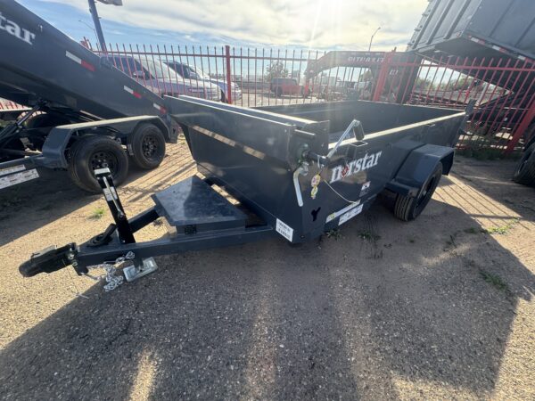 10x60 Norstar Single Axle Dump, 3.5K GVWR, 20" Sides
