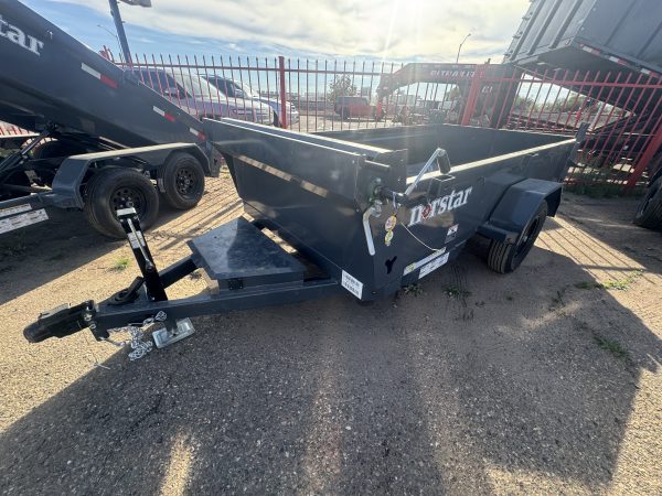10x60 Norstar Single Axle Dump, 3.5K GVWR, 20" Sides