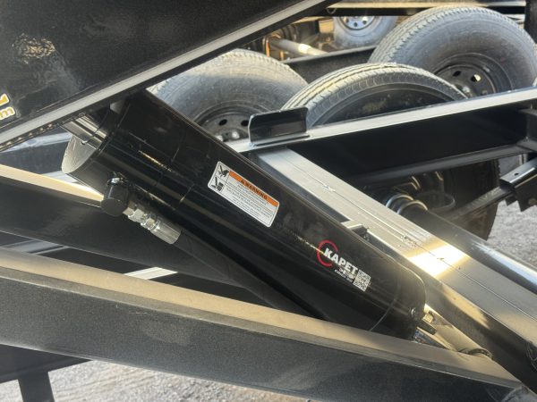 12x83 IronBull Tandem Axle Dump, 15K GVWR, 24" Sides, Solar Charger