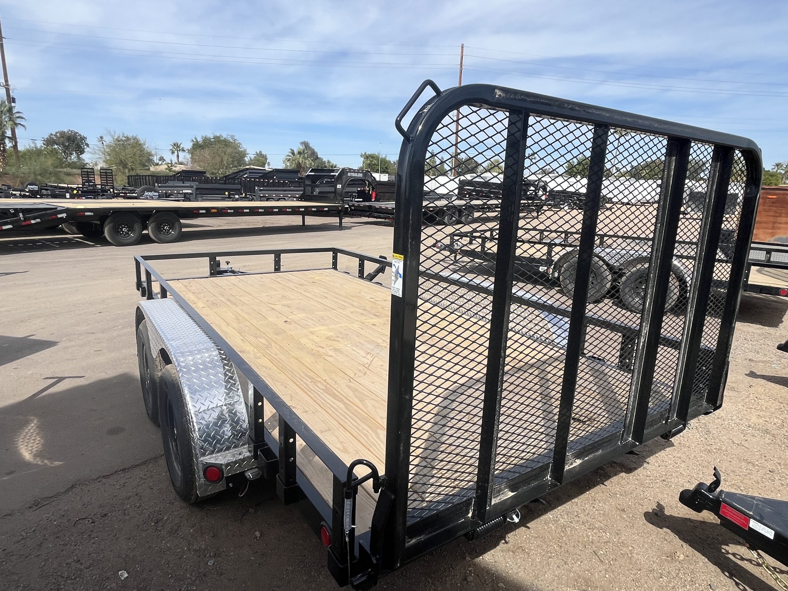 14x83 Tandem Axle, 7K GVWR, Channel Utility - Image 5