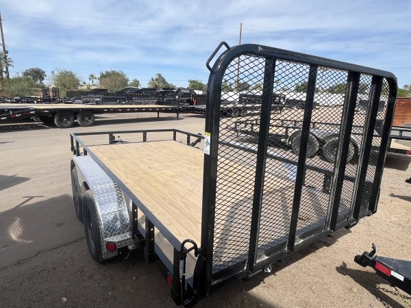 14x83 Tandem Axle, 7K GVWR, Channel Utility
