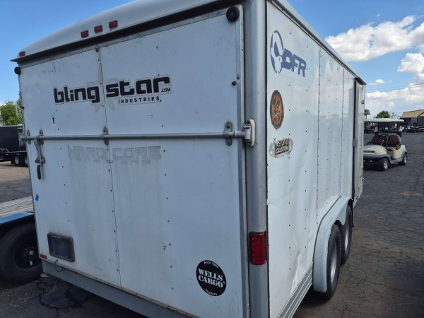 Wells Cargo 7.5x16 Ramp Door Cargo