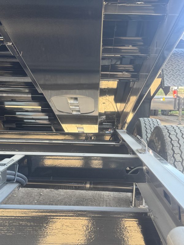 14x83 IronBull Tandem Axle Dump, 15K GVWR, 48" Sides, Solar Charger