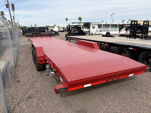 30x83 Tandem Axle, 16K GVWR, Carhauler, Slide in Ramps