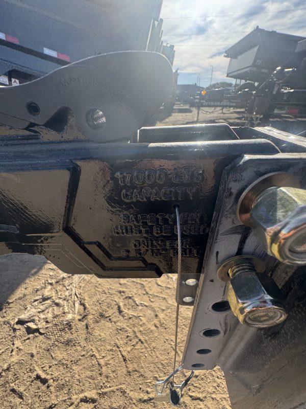 14x83 IronBull Tandem Axle Dump, 15K GVWR, 48" Sides, Solar Charger