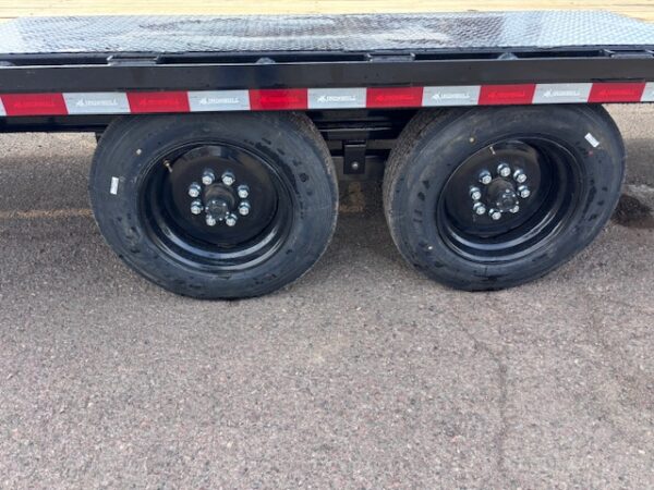 24x102" Ironbull, Tandem Axle,16K GVWR, Deckover Tilt
